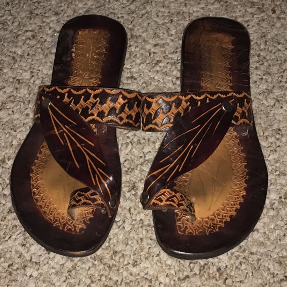 Authentic Leather Slippers